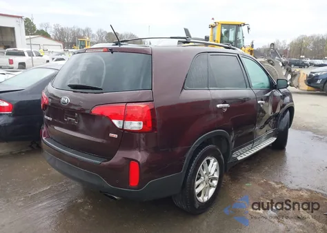 2015 Kia Sorento Lx from USA, damaged, VIN 5XYKT4A66FG633874